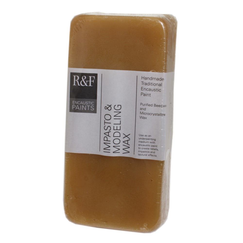 R & F Handmade Paints Impasto Modeling Wax, 333 mL, Cake MPN:1201