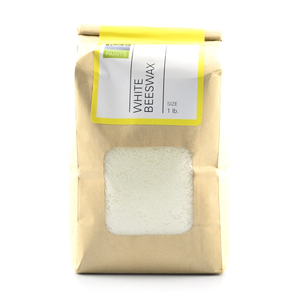 R & F Handmade Paints Beeswax, 1 Lb MPN:910-1