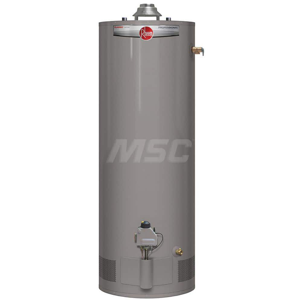 Gas Water Heaters, Ignition: Piezo , Inlet Size (Inch): 3/4 , Commercial/Residential: Residential , Fuel Type: Natural Gas , BTU Rating: 38000  MPN:641577