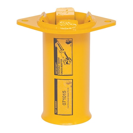 Adapter for Sqr Tube Brk-Away Anchor Sys MPN:071015