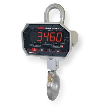 Crane Scale, Digital, 9 in. L, LED MPN:MSI-3460-2000RC