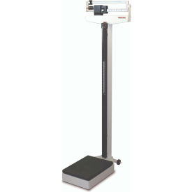 Rice Lake RL-MPS-10 Mechanical Physician Scale with Height Rod - LB Only 440 lb x 4 oz 102613