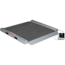 Rice Lake RL-360-6 Dual-Ramp Portable Bariatric Wheelchair Scale 1000 lb x 0.2 lb 150704