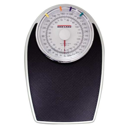 Mechanical Medical Scale, 150kg/330 lb. Cap., 90.5kg/1.0 lb. Graduations MPN:RL-330HHD