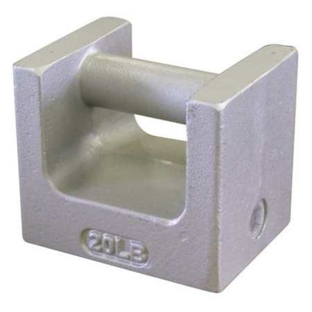 Calibration Weight, 20 lb. Nominal Mass MPN:12870TR
