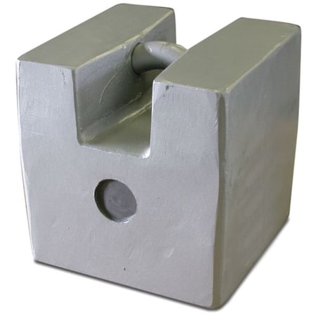 Weight, Grip Hndle, 250lb, Cast Iron, ClassF MPN:12892TR