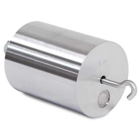 Calibration Weight, 5 lb., Stainless Steel MPN:12897