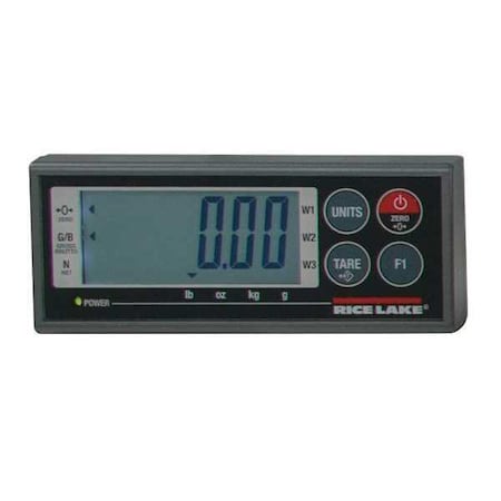 Scale Remote Display, LCD, 3 in H, 6 in W MPN:174784