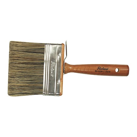Stain Block Brush Thrd Hole, w/Handle, 4