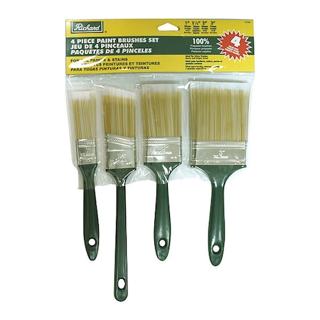 Paint Brush, 4 Piece Set MPN:81304US