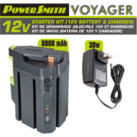 PowerSmith™ Voyager™ 12V Battery & Charger Starter Kit PVLABCSK12
