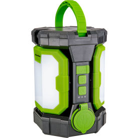 PowerSmith™ Voyager™ Jobsite Lantern with 3-Way Power 5000 Lumens Black/Green PVLP50A