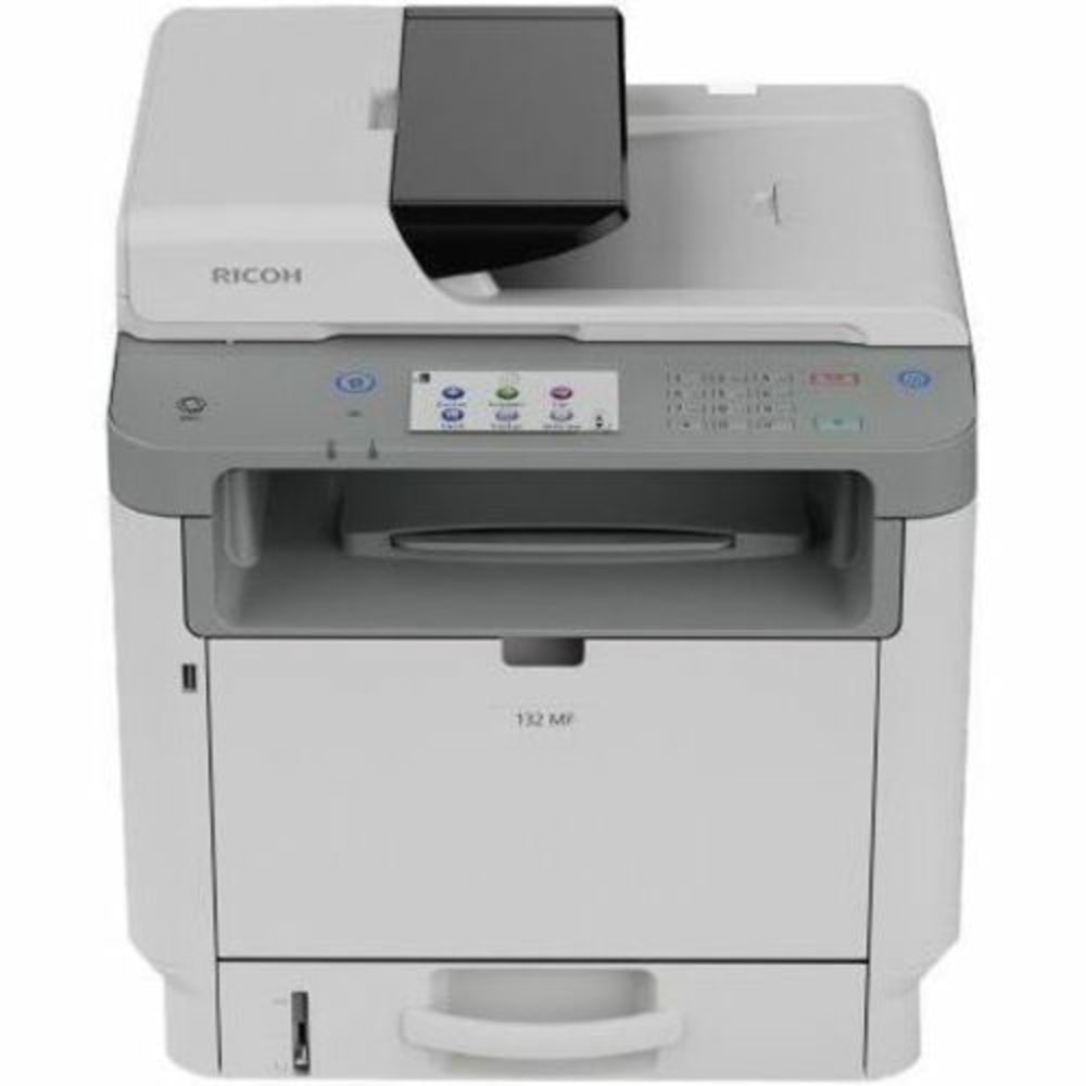 Ricoh 132 MF Laser Multifunction Printer - Monochrome - Copier/Fax/Printer/Scanner - 34 ppm Mono Print - 434056 MPN:434056