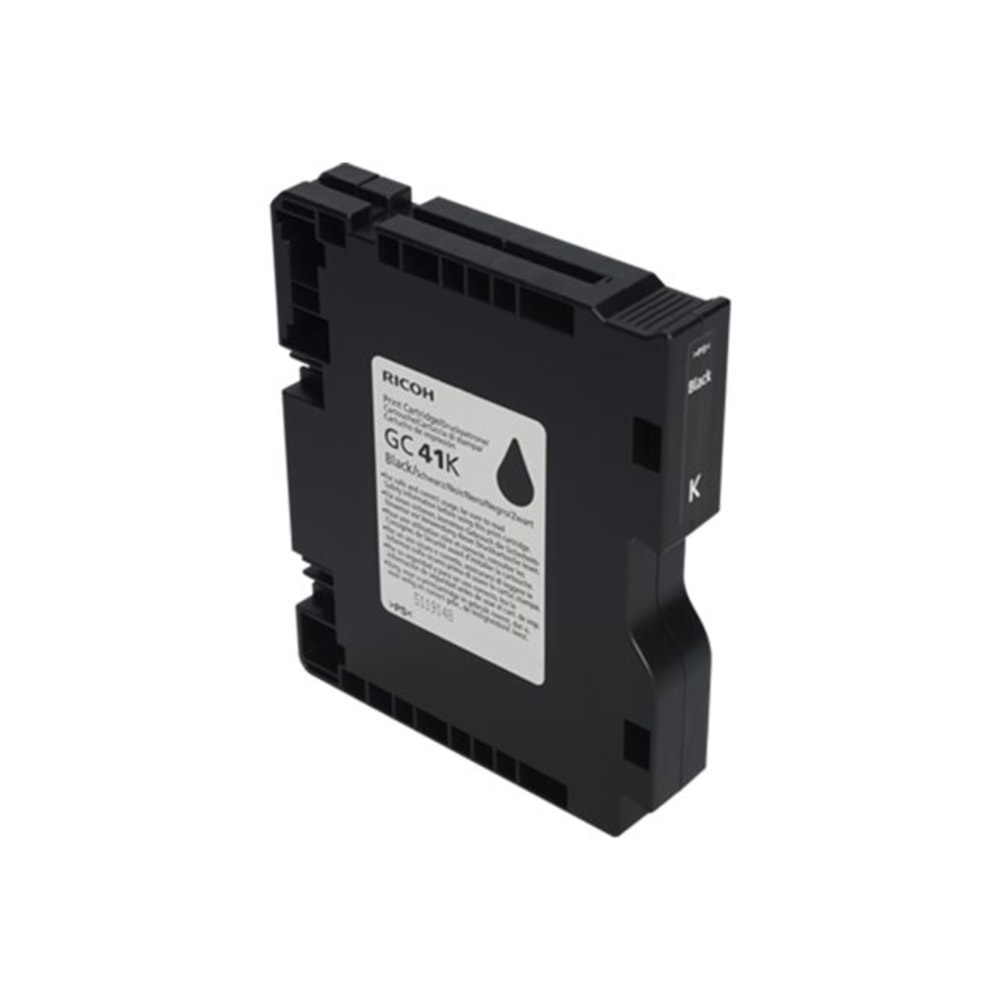 Ricoh GC 41K Black Ink Cartridge, 405761 MPN:405761