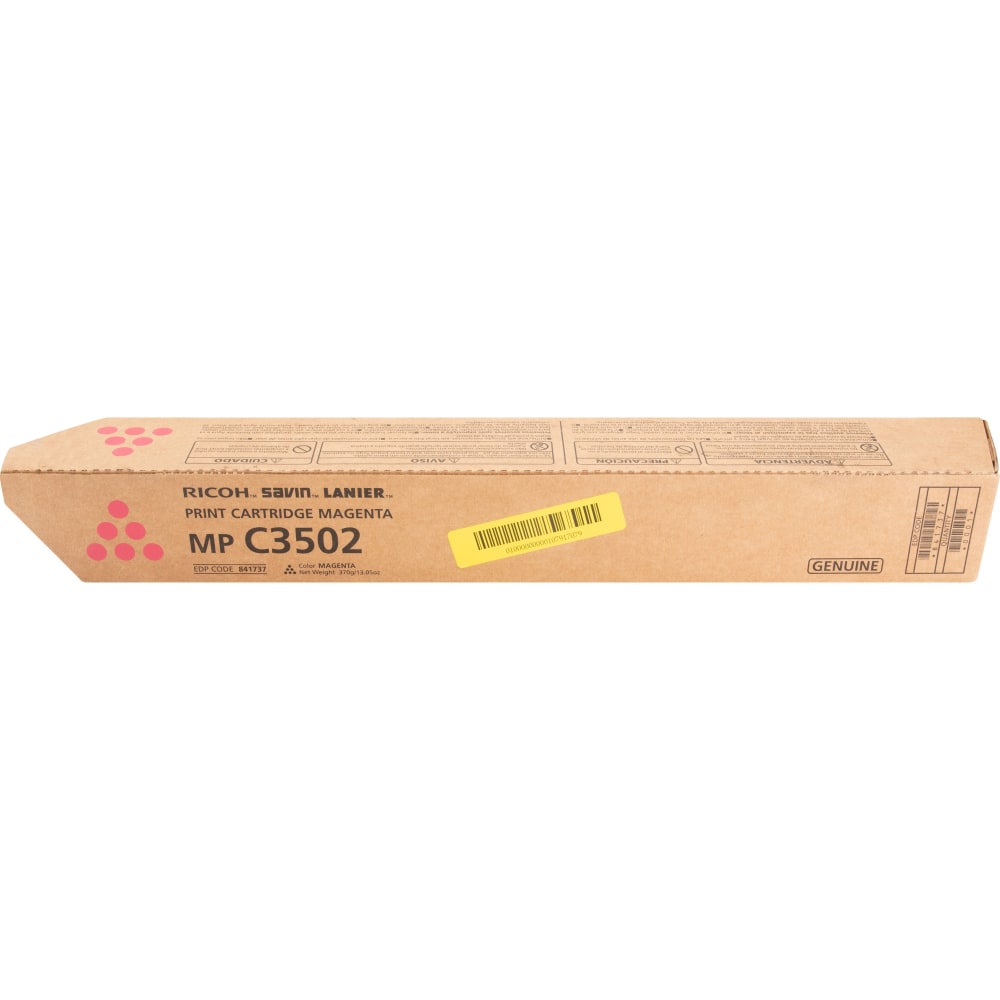 Ricoh Crtdg, Lsr, Mpc3002, Ma, 18K, 841737 MPN:841737