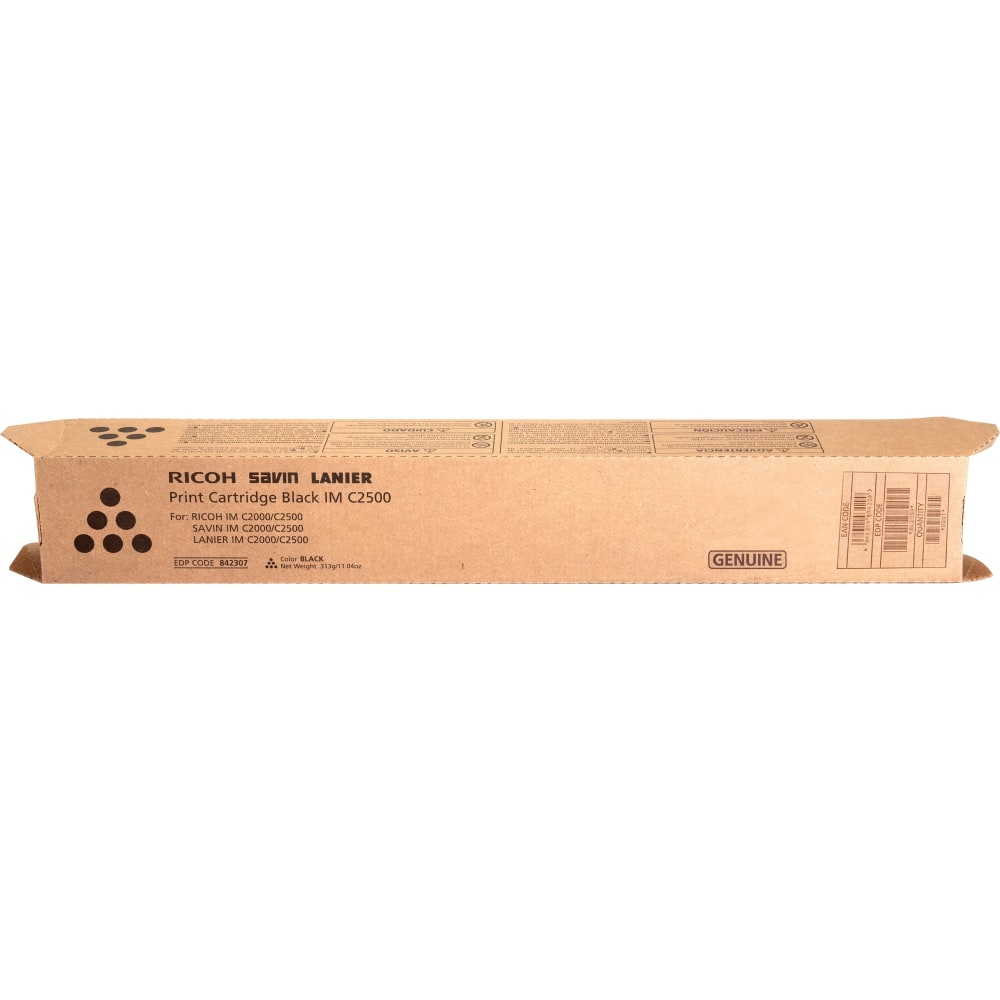 Ricoh IM C2500 - Black - original - toner cartridge - for IM C2500 MPN:842307