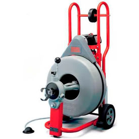 RIDGID® K-750 Drum Machine W/Tool Set Autofeed & Gloves 3/4