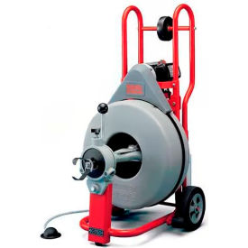RIDGID® K-750 Drum Machine W/Tool Set Autofeed & Gloves 5/8