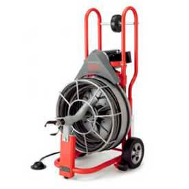 RIDGID® K-750R W/Cage IC Cables Tool Box & Gloves 115V 1/2HP 5/8