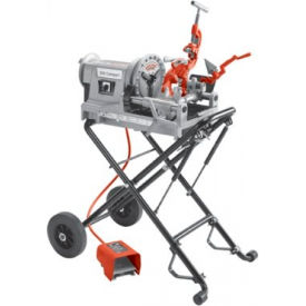 Model 300 Compact Kit Power Threading Machines RIDGID 67182 w/ 250 Folding Wheel Stand 67182
