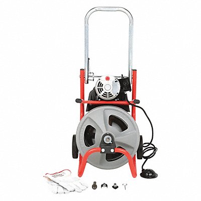 Drain Cleaning Machine Corded 165 RPM MPN:K-400 with C-45 IW