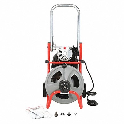 Drain Cleaning Machine Corded 165 RPM MPN:K-400 AF with C-45 IW