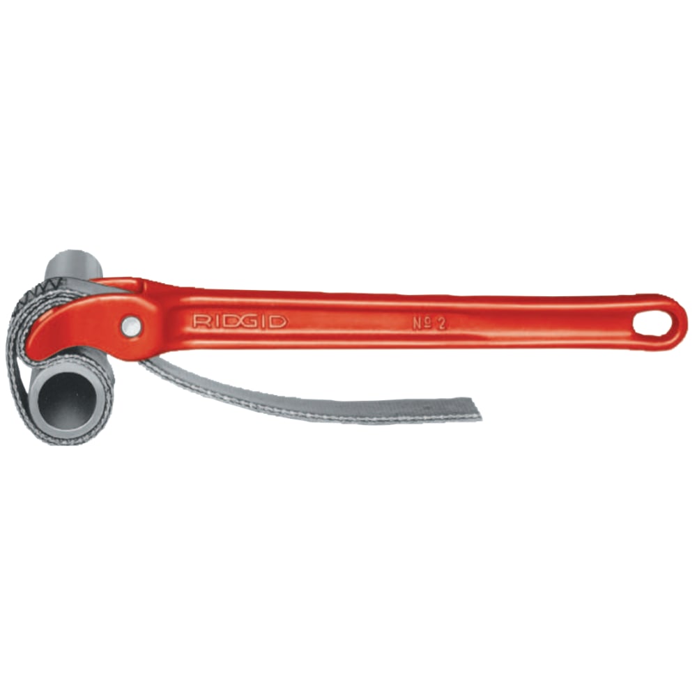 RIDGID Strap Wrench, 11-3/4in Tool Length, 17in x 1-1/8in Strap MPN:632-31340