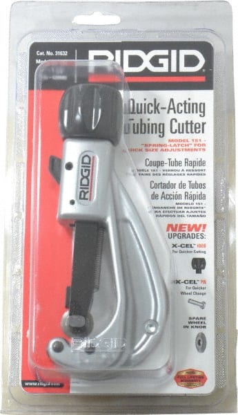 Hand Tube Cutter: 1/4 to 1-5/8