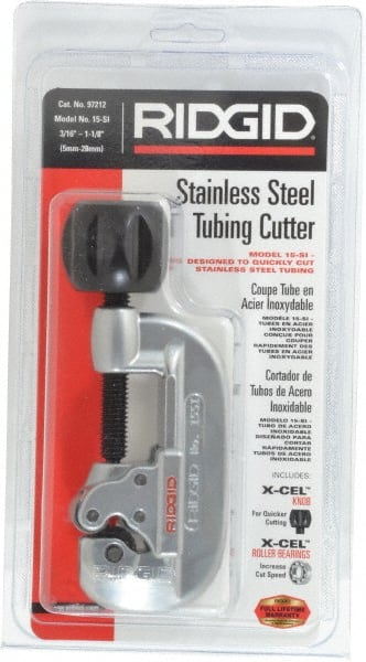 Hand Tube Cutter: 3/16 to 1-1/8