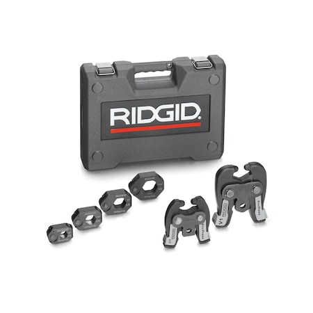 V1/C1 ProPress Ring Combo Kit With Rings, Actuator and Carrying Case For 1/2 in to 1-1/4 in Copper/Stainless Steel Tubing MPN:28048