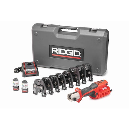 Compact Cordless Press Tool Jaw, For 5/16 in Copper Pipe MPN:55113