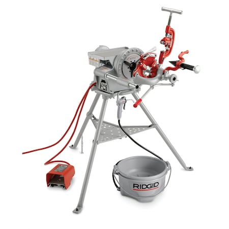 Model 300 Complete Power Threading Machine & Oiler Set, Item 15682, Portable, 38 RPM MPN:15682