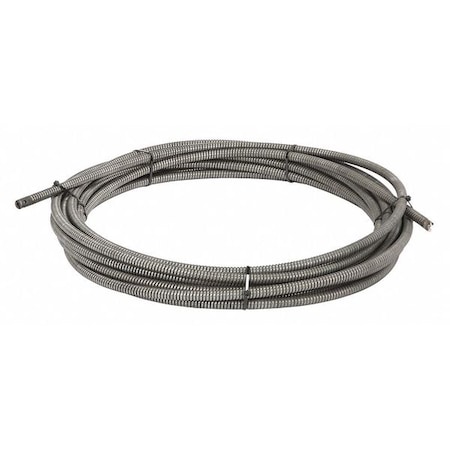 Drain Cleaning Cable, 5/8 In. x 100 ft. MPN:37643