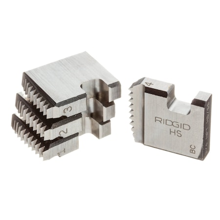 Pipe Thread Die, 3/4 In, For SS, 4 Pc MPN:37920