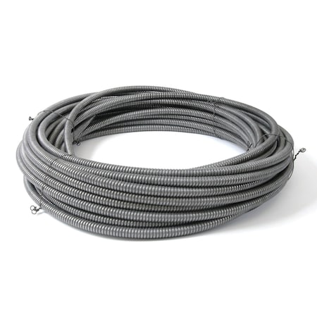 Drain Cleaning Cable, 5/8 in Dia, 100 ft L MPN:43647