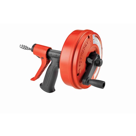 Drain Cleaner, Line Cap. Up to 1-1/4
