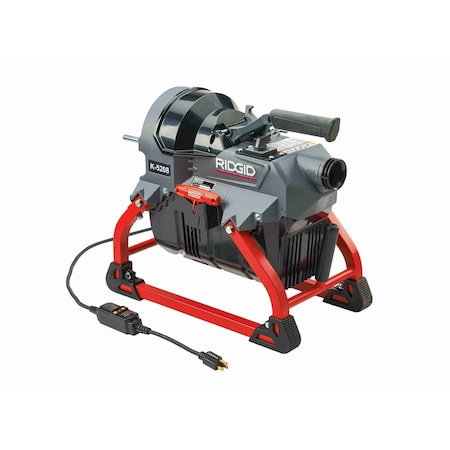 200 ft Corded Drain Cleaning Machine, 115V AC MPN:62378