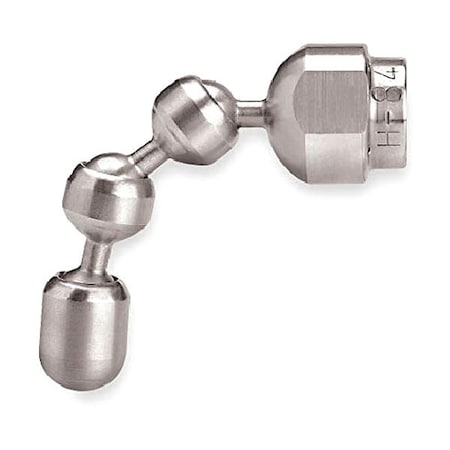Drop Head Nozzle, Nzzle Connection 1/8in MPN:64752