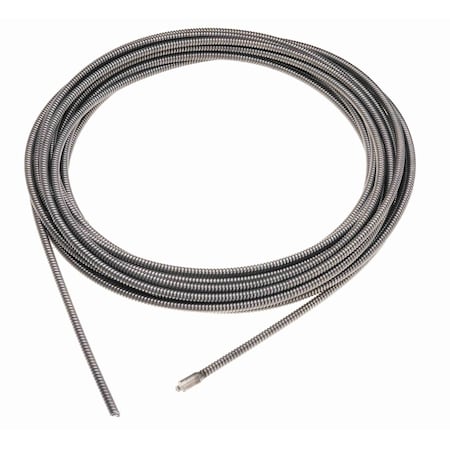 Drain Cleaning Cable, 1/2 in Dia, 75 ft L MPN:87597