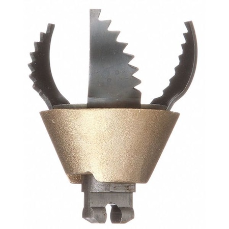 3 Blade Cutter, 2 In. W, 5/8 In., Steel MPN:92535