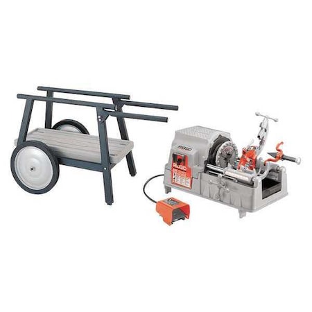 Pipe Threading and Cutting Machines, 1/8 in to 2 in, Rod: 1/4 in to 2 in Bolt: 1/4 in to 2 in MPN:93287/92462