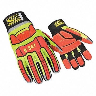 Glove Rescue Cut Resistant M Hi-Vis Pr MPN:347-09