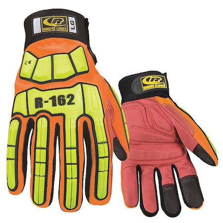 Impact Resistant Gloves, Orange, XS, PR MPN:162