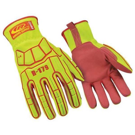 Impact Gloves, XL, Full Finger, PR MPN:179-11
