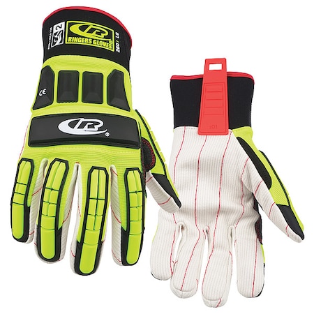 Impact Resistant Gloves, Green, 3XL, PR MPN:260