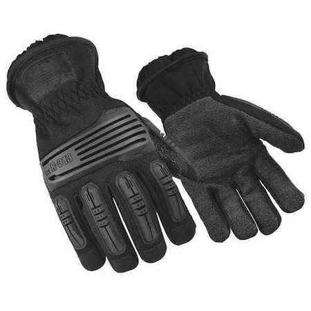 Rescue Gloves, Kevlar® Palm, Elastic Cuff, Stealth, Size S MPN:313-08