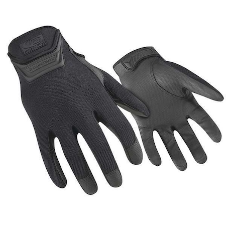 Law Enforcement Glove, Cotton/Polyester/PU Palm, 8