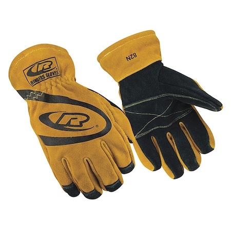 Firefighters Gloves, Gauntlet Cuff, 3XL, PR MPN:630