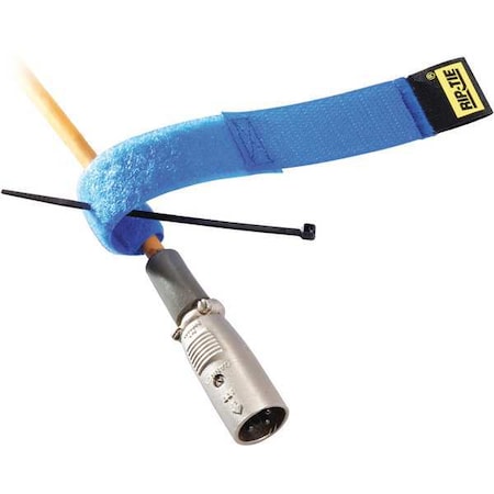 Cable Tie Strap, 6 in L, 1-1/2 in Max Bundle Dia., Orange, Nylon, 90 lb Strength, 10 PK MPN:H-06-010-O