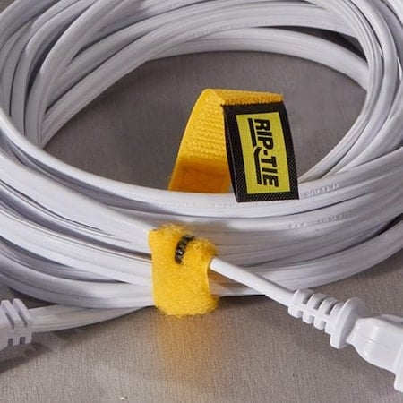Cable Tie Strap, 6 in L, 1-1/2 in Max Bundle Dia., Brown, Nylon Tie, 90 lb Strength, 10 PK MPN:L-06-010-BN